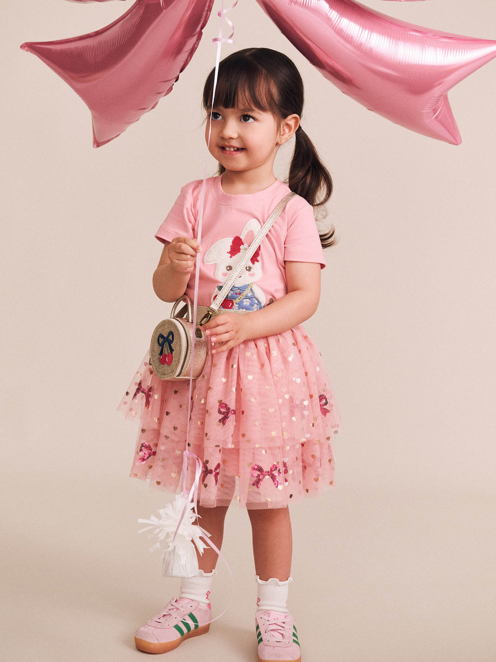 Huxbaby Cherry Bow Mini Handbag