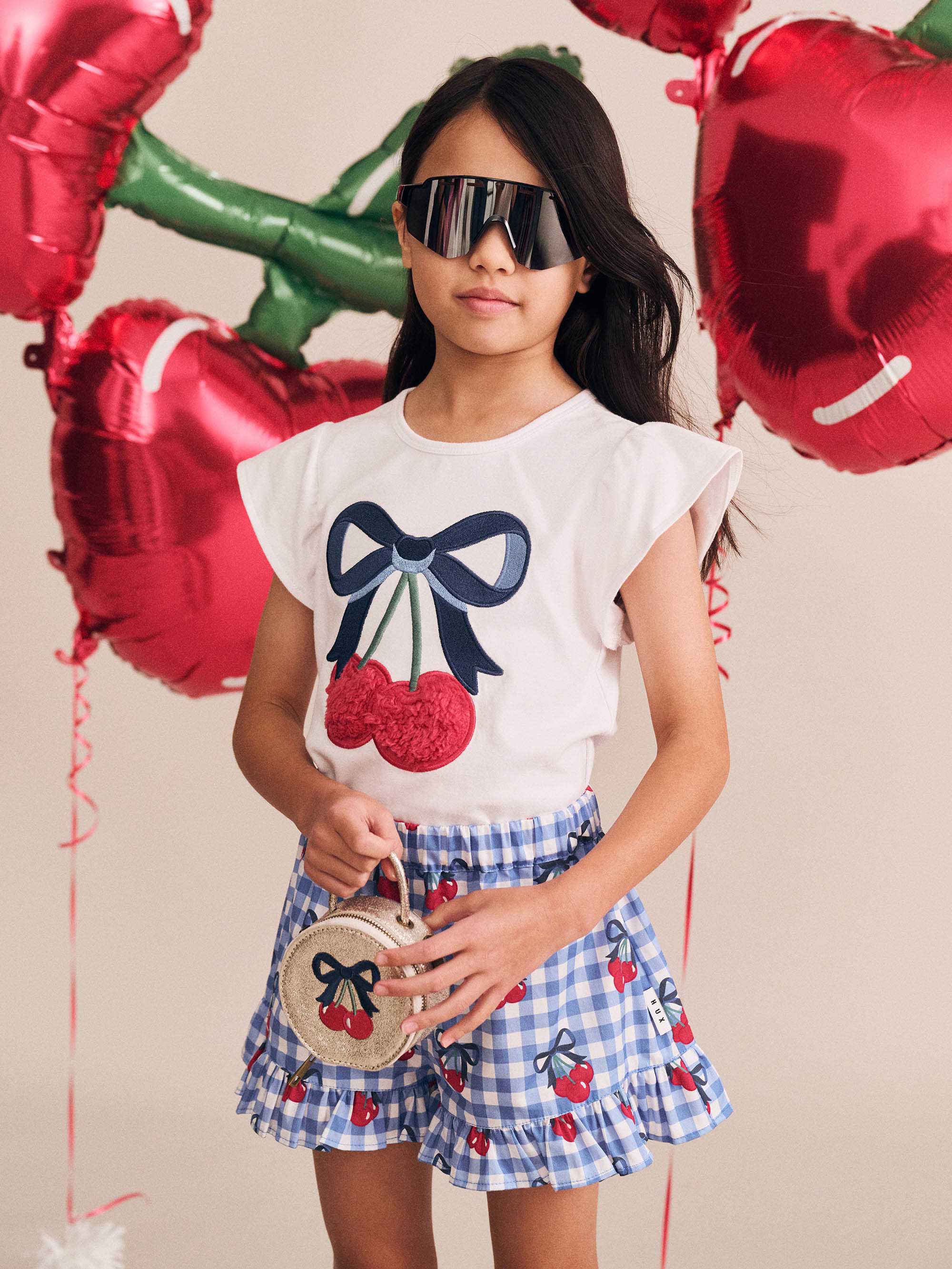 Huxbaby Cherry Bow Mini Handbag