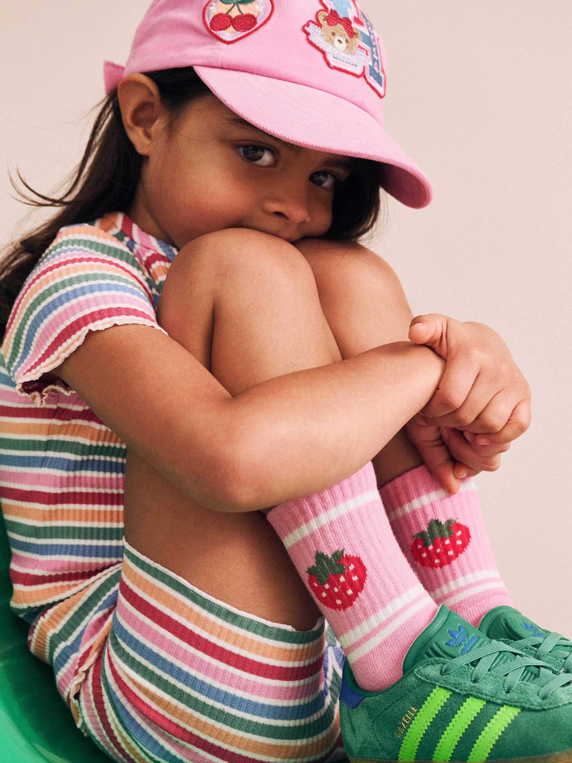 Huxbaby 2pk Girls Sport Sock