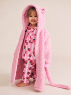 Huxbaby Strawberry Fields Forever Stripe Flannel PJ Set