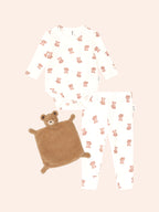 Huxbaby Beary Snuggly 3pc Newborn Gift Set