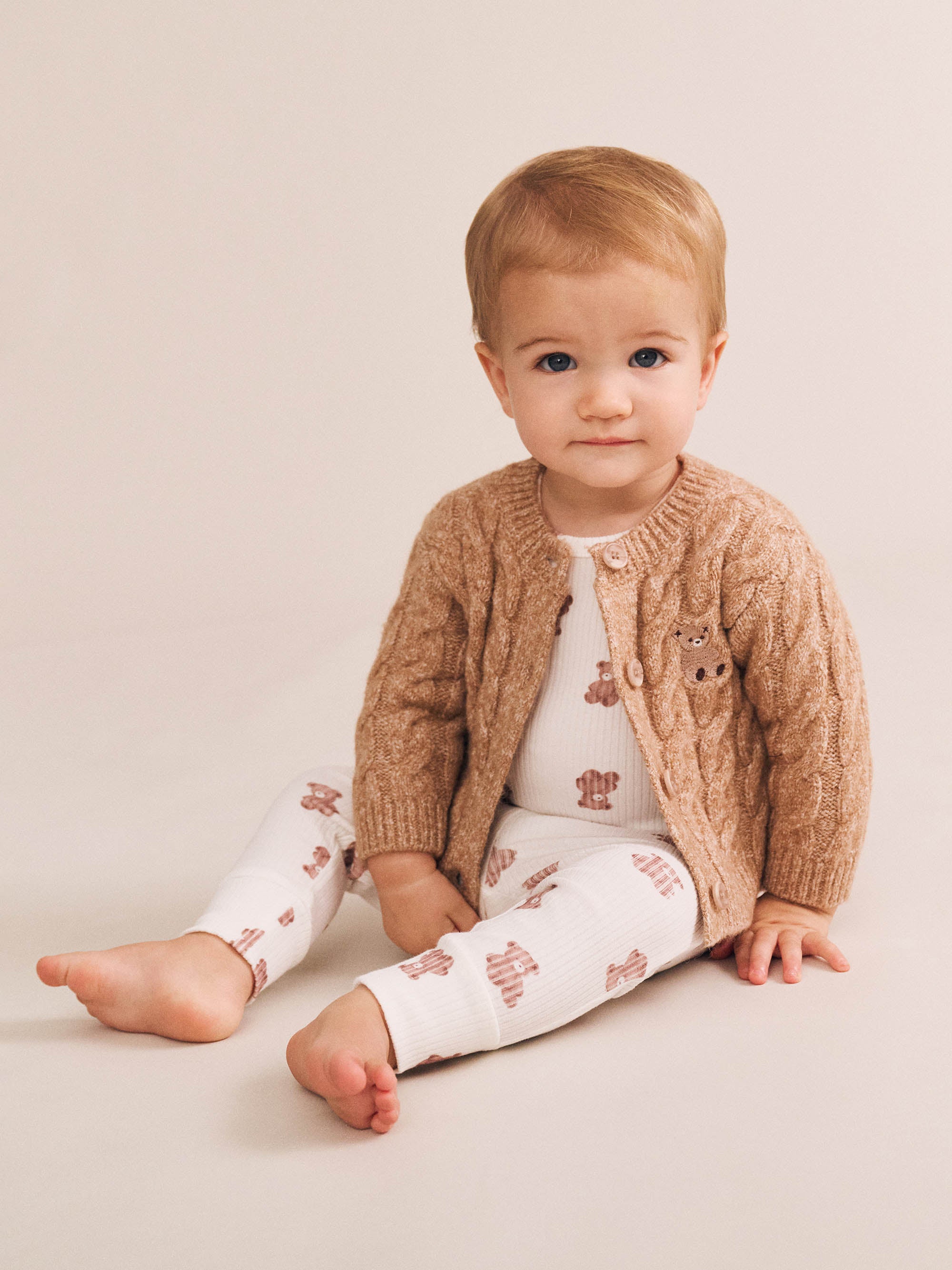 Huxbaby Beary Snuggly 3pc Newborn Gift Set