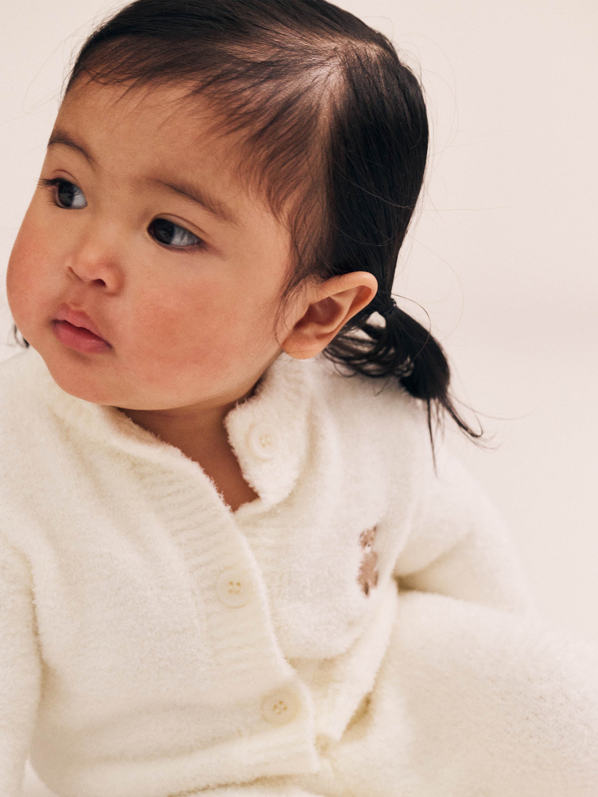 Huxbaby My First Hux Almond Milk 4pc Boucle Newborn Set