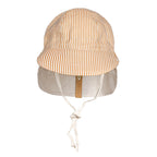 Bedhead 'Lounger' Flap Sun Hat - Frankie / Flax