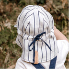 Bedhead 'Lounger' Flap Sun Hat - Alex / Indigo