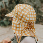 Bedhead 'Lounger' Flap Sun Hat - Marley / Maize