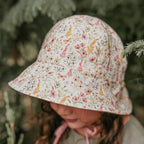 Bedhead 'Wanderer' Panelled Bucket Sun Hat - Paris / Rosa