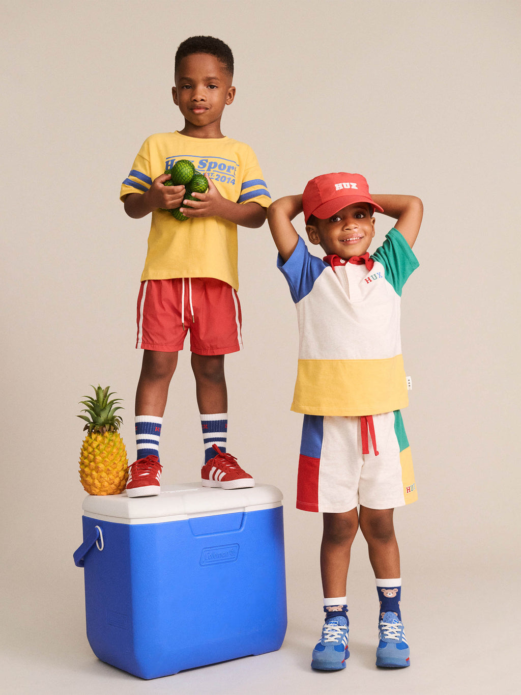 Huxbaby Hux Sport Sporty Stripe Tee