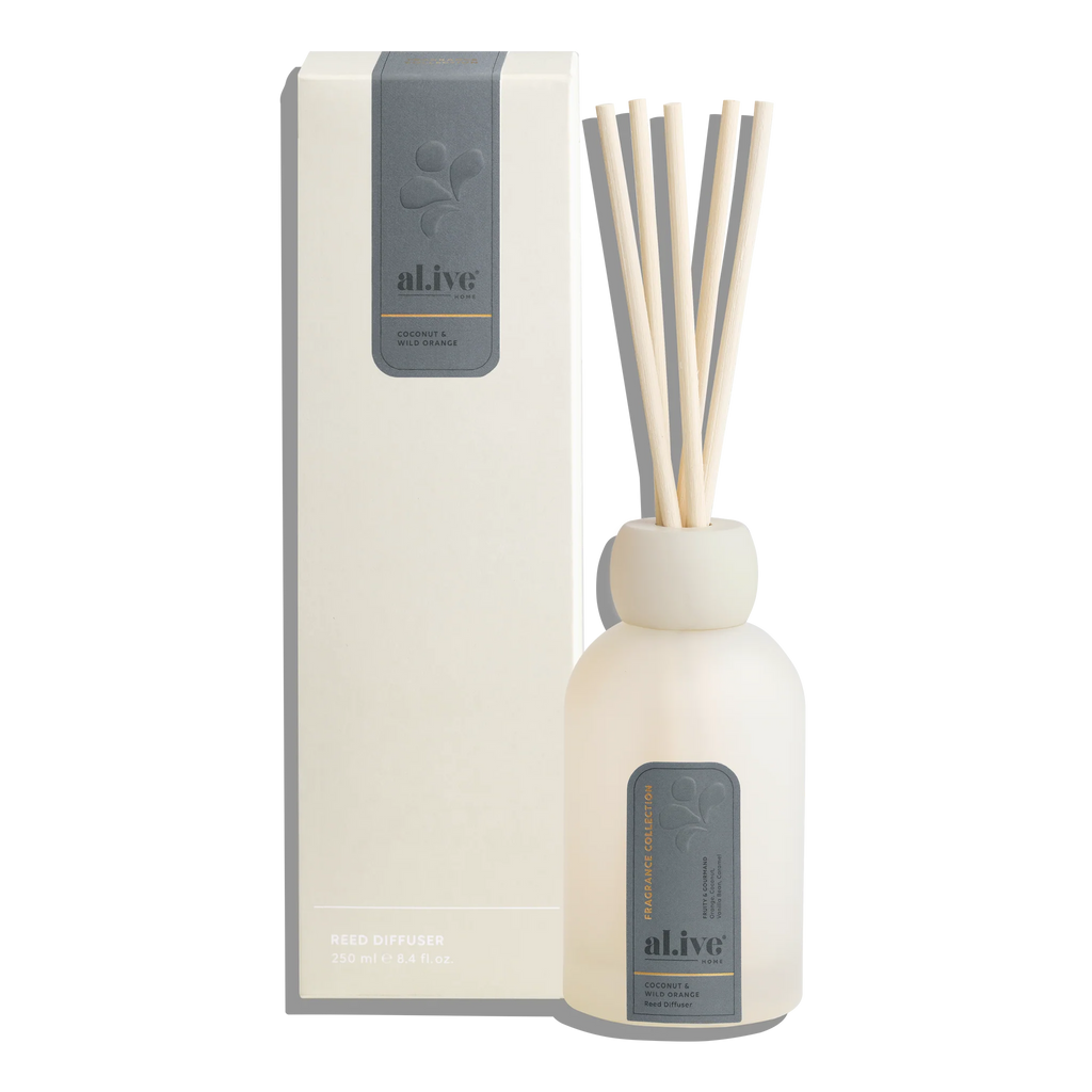 Al.ive Home Coconut & Wild Orange Reed Diffuser