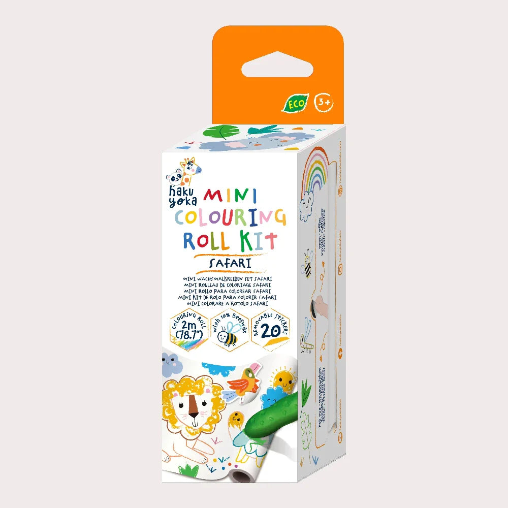 Haku Yoka Mini Colouring Roll - Assorted
