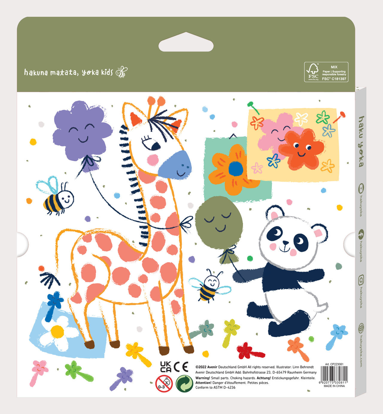 Haku Yoka 12 Smile Crayons