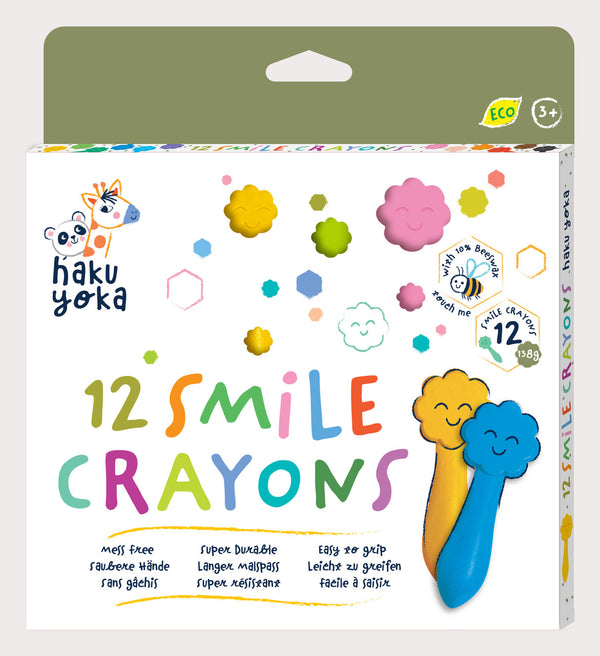 Haku Yoka 12 Smile Crayons