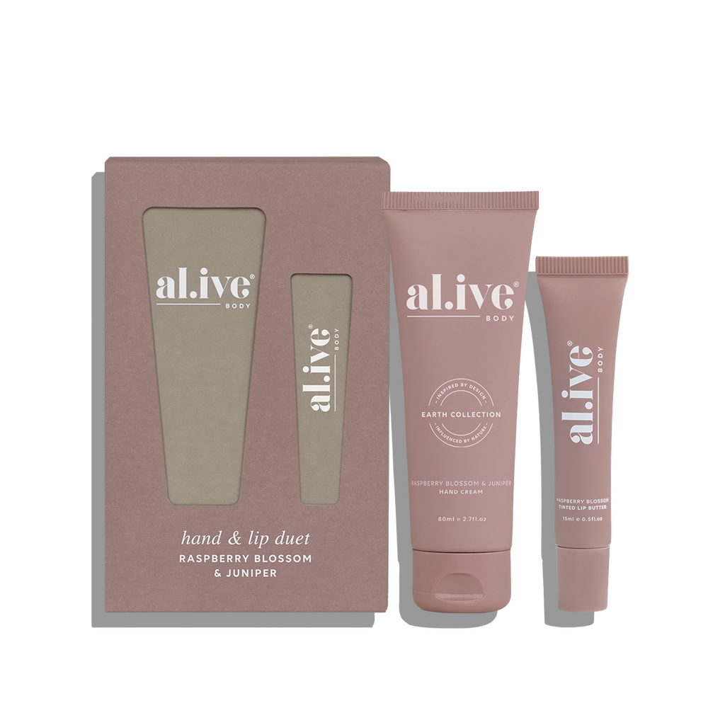 Al.ive Body Hand & Lip Duet - Raspberry Blossom & Juniper
