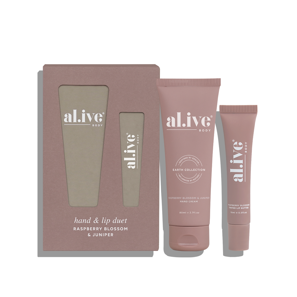 Al.ive Body Hand & Lip Duet - Raspberry Blossom & Juniper