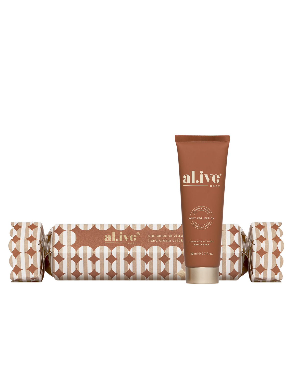 Al.ive Body Cinnamon & Citrus Hand Cream Cracker