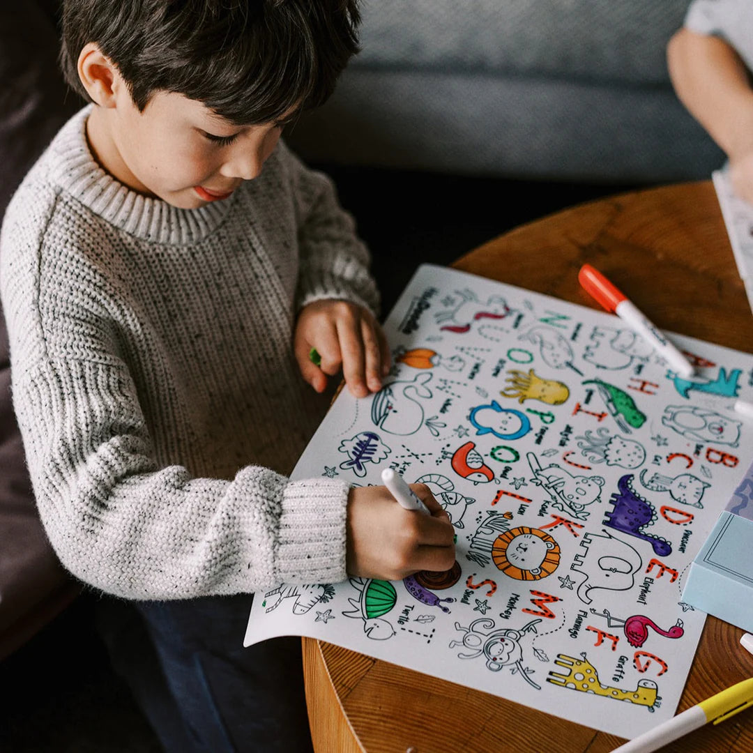 Hey Doodle Into the Wild Classic Colouring & Doodle Mat