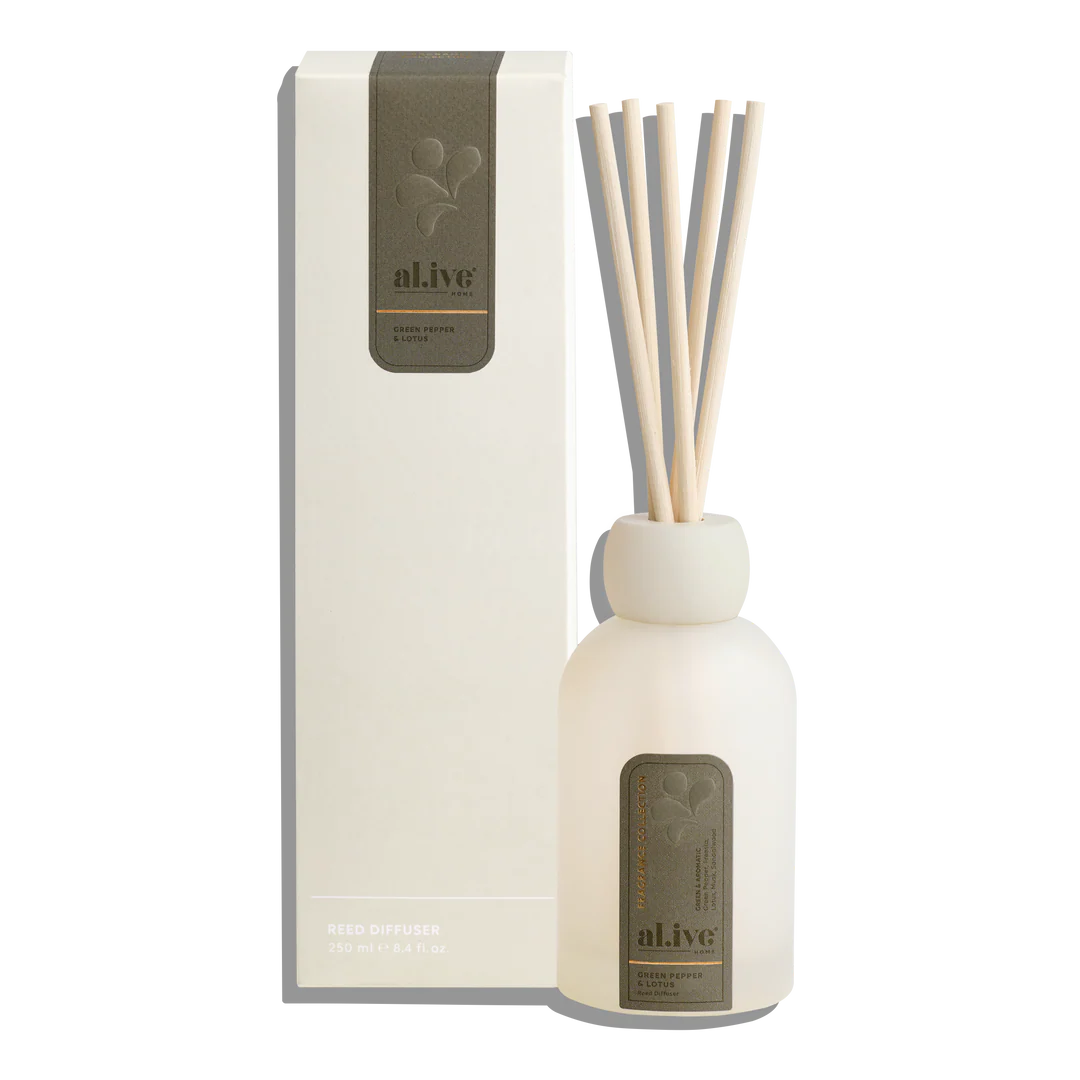 Al.ive Reed Diffuser- Green Pepper & Lotus