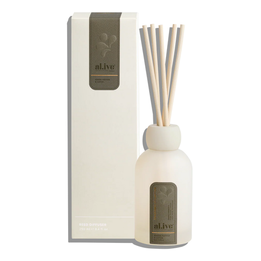 Al.ive Reed Diffuser- Green Pepper & Lotus