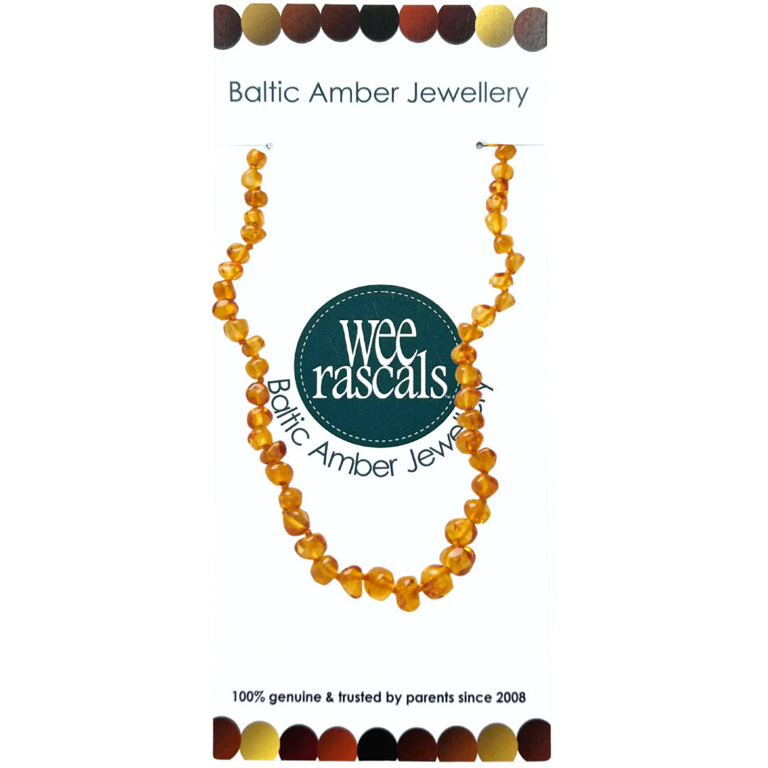 Wee Rascal - Amber Infant Necklace- 33cm