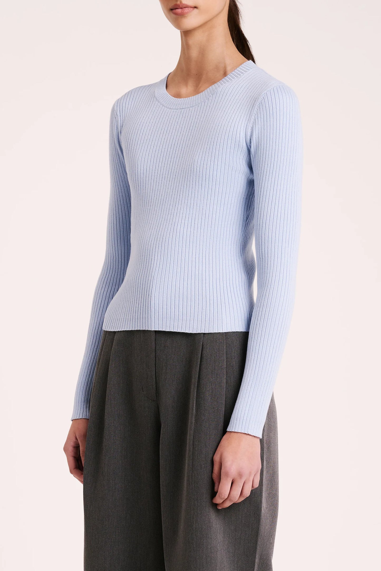 Nude Lucy Nude Classic Knit Mineral Blue