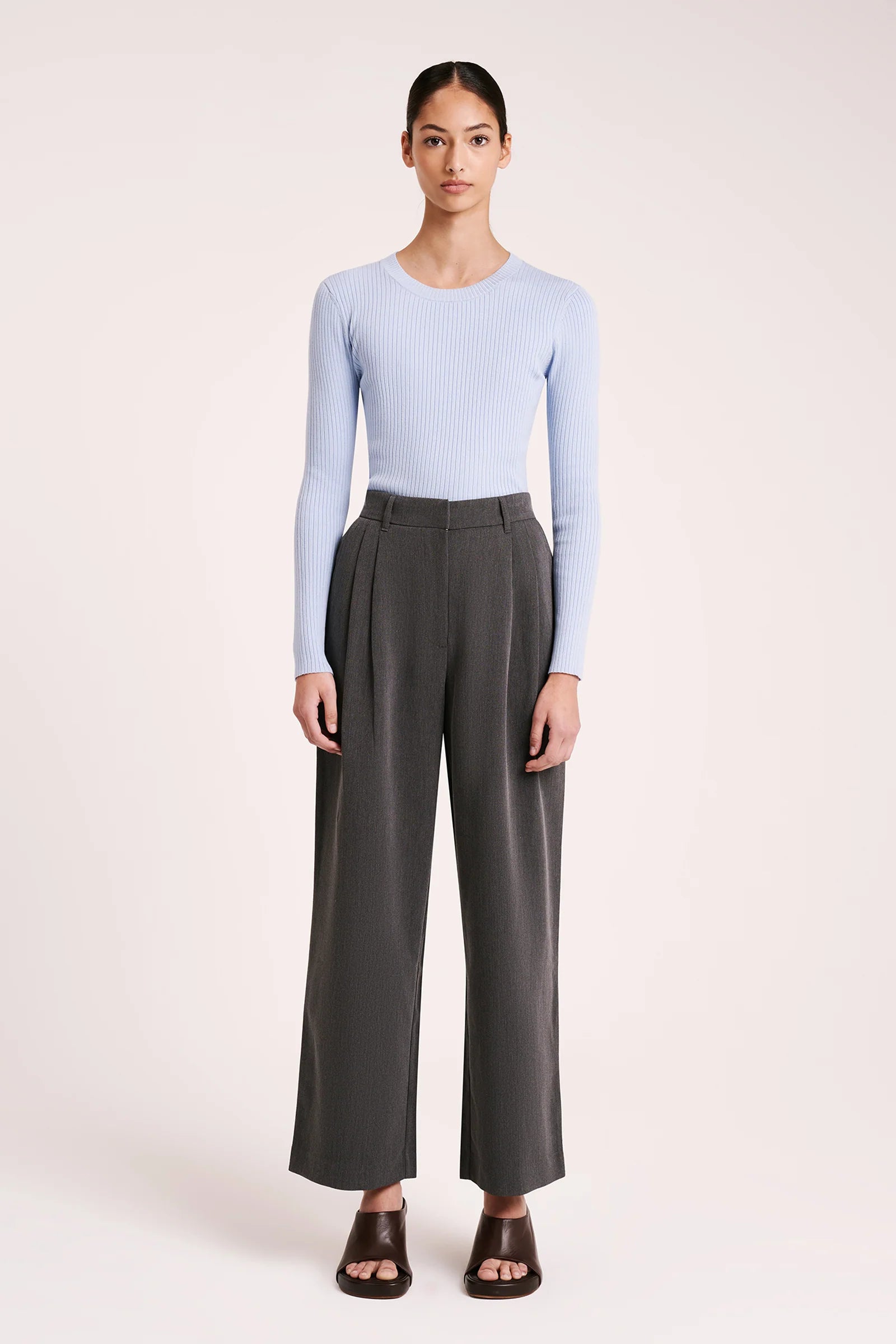 Nude Lucy Nude Classic Knit Mineral Blue