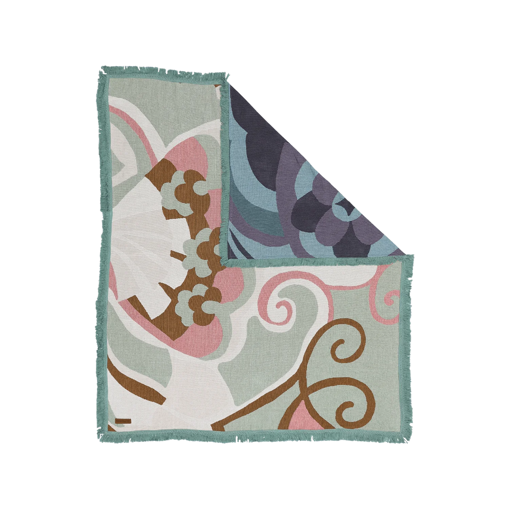 Wandering Folk Kaleid Woven Throw