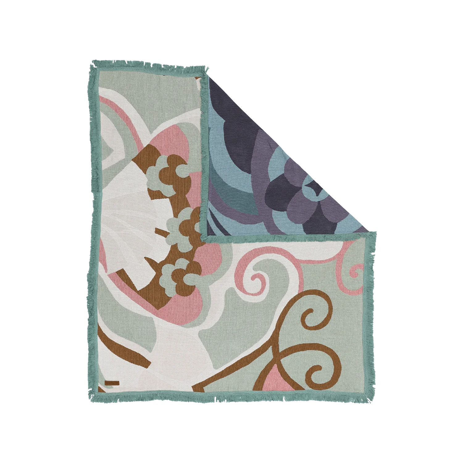 Wandering Folk Kaleid Woven Throw