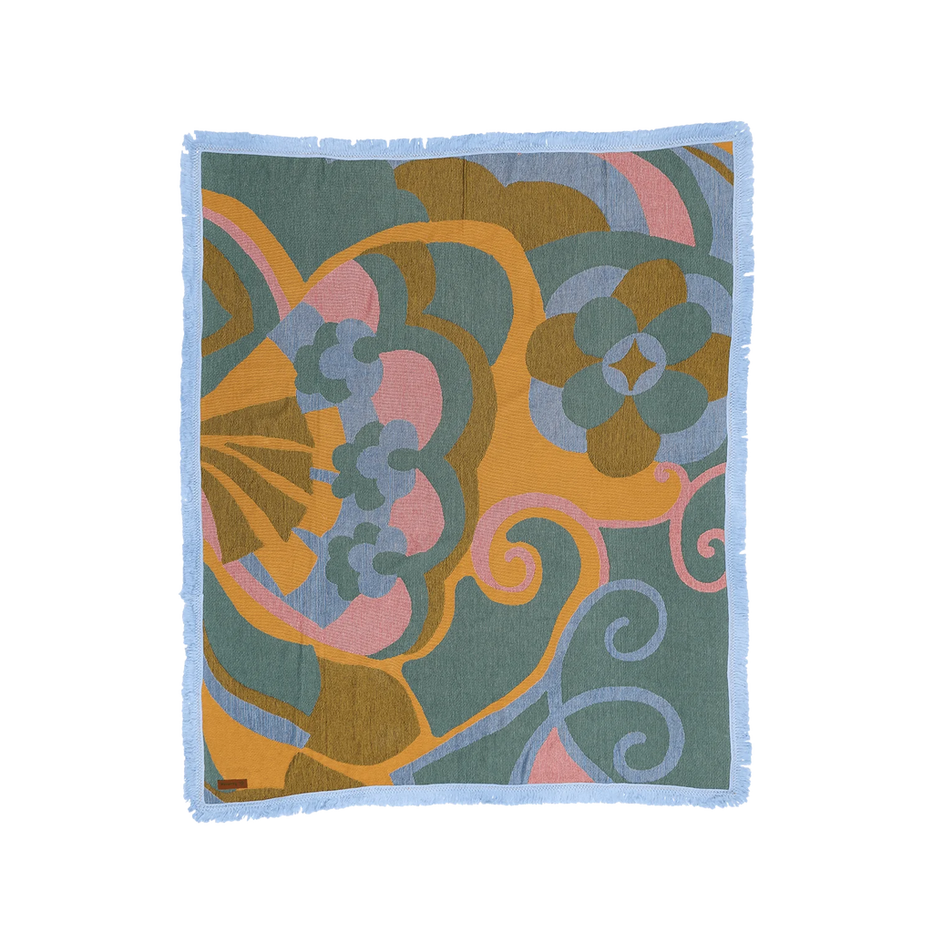 Wandering Folk Kaleid Woven Throw