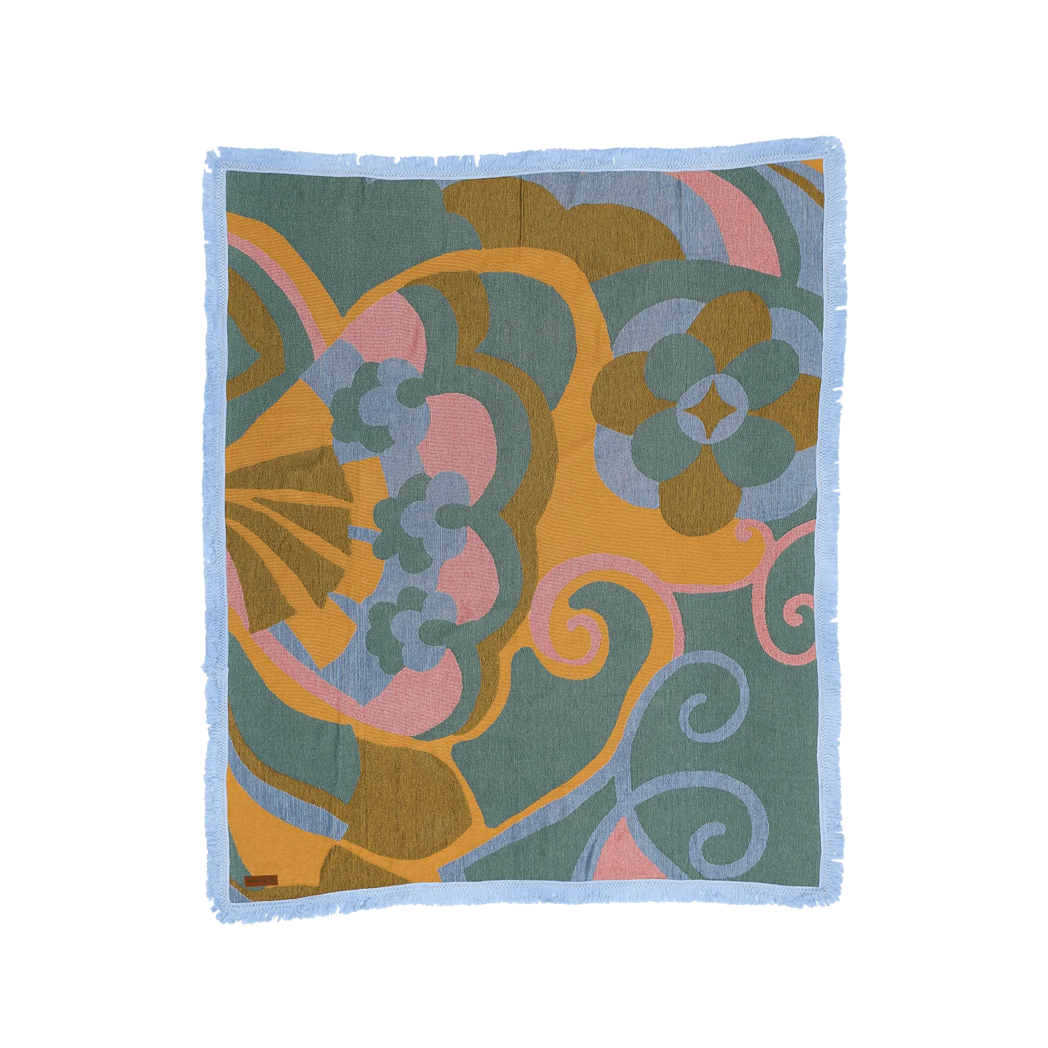 Wandering Folk Kaleid Woven Throw