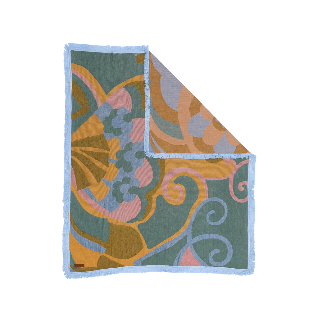 Wandering Folk Kaleid Woven Throw