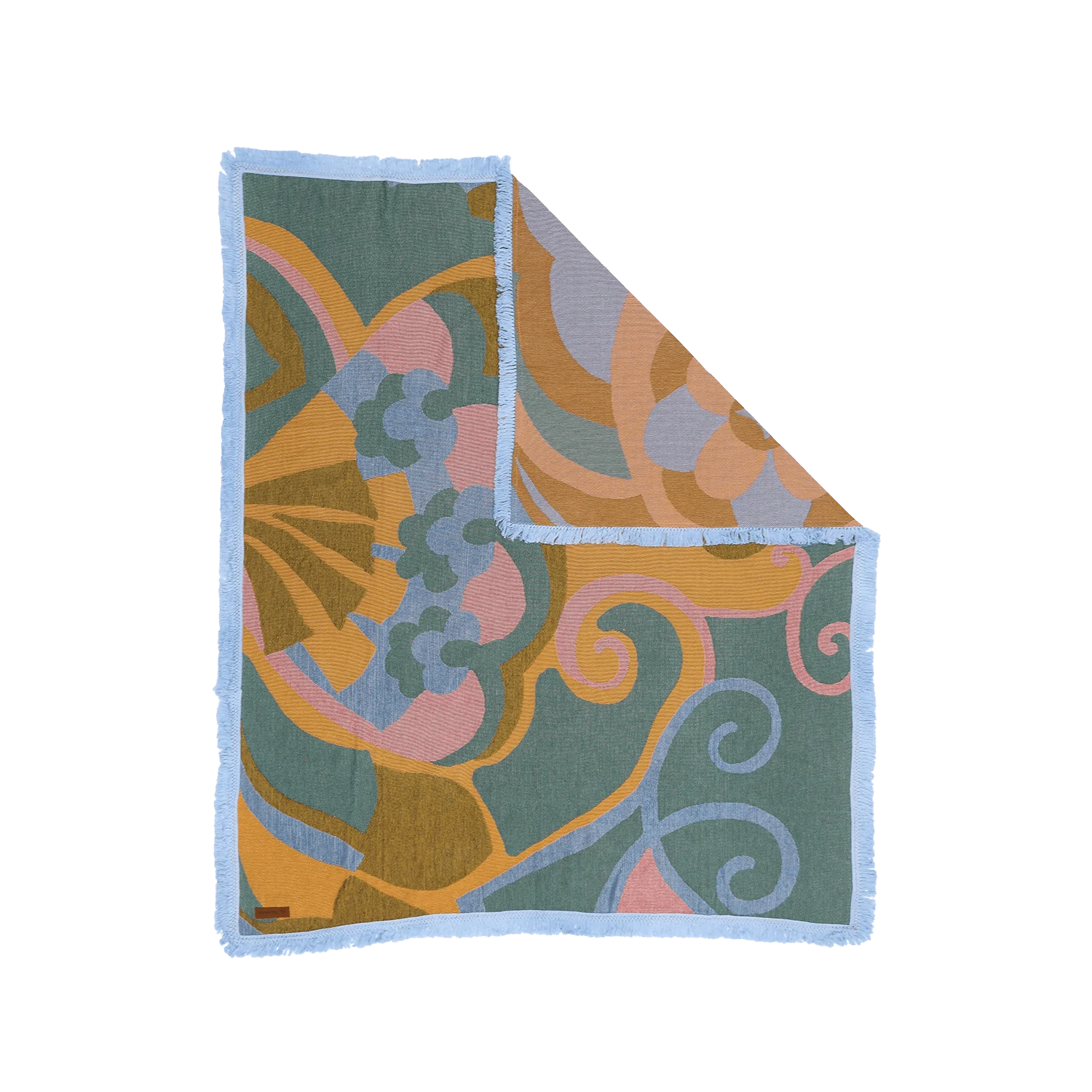 Wandering Folk Kaleid Woven Throw