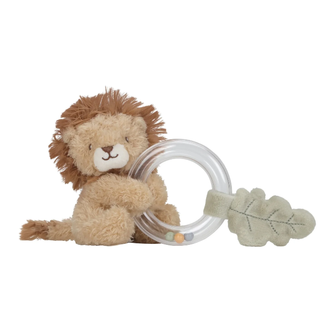 Little Dutch Safari Friends Ring Rattle Lion