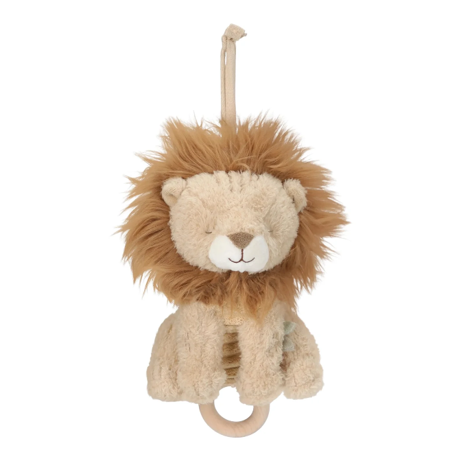Little Dutch Safari Friends Music Box Lion