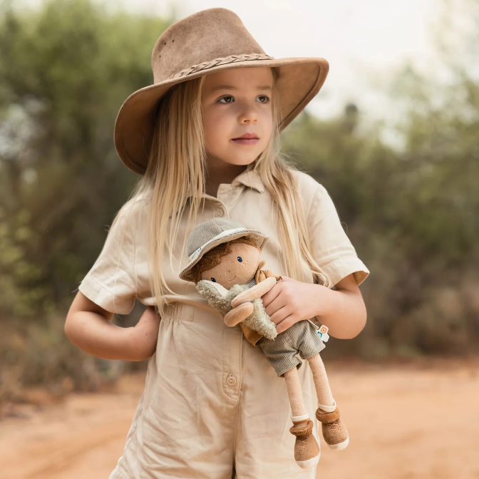 Little Dutch Safari Friends Cuddle Doll Ranger Jim