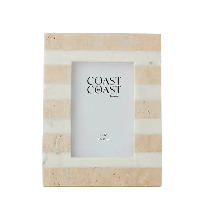 Coast to Coast Tia Travertine & Marble Photo Frame