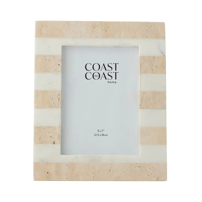 Coast to Coast Tia Travertine & Marble Photo Frame