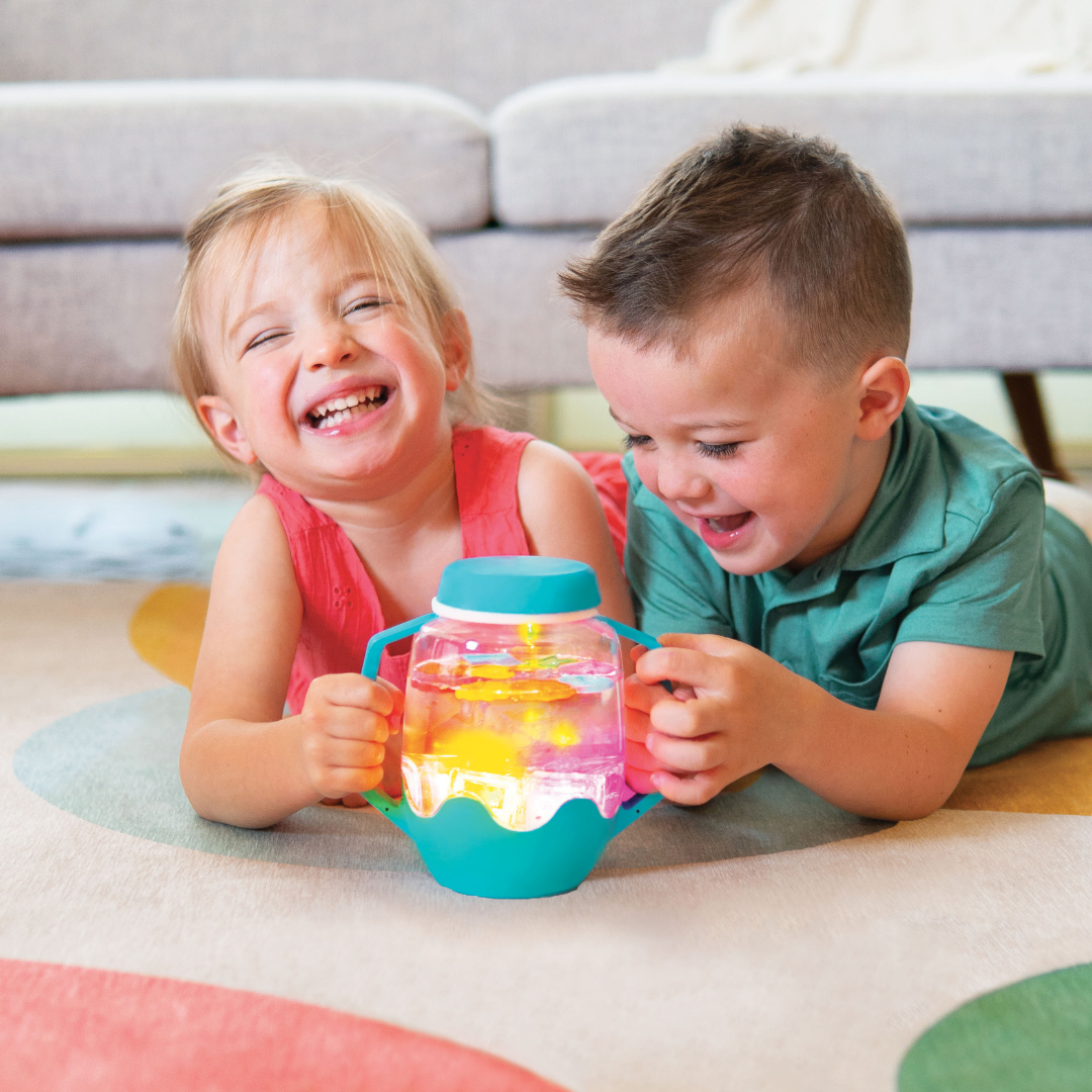 Jellystone Glo Pal Sensory Play Jar