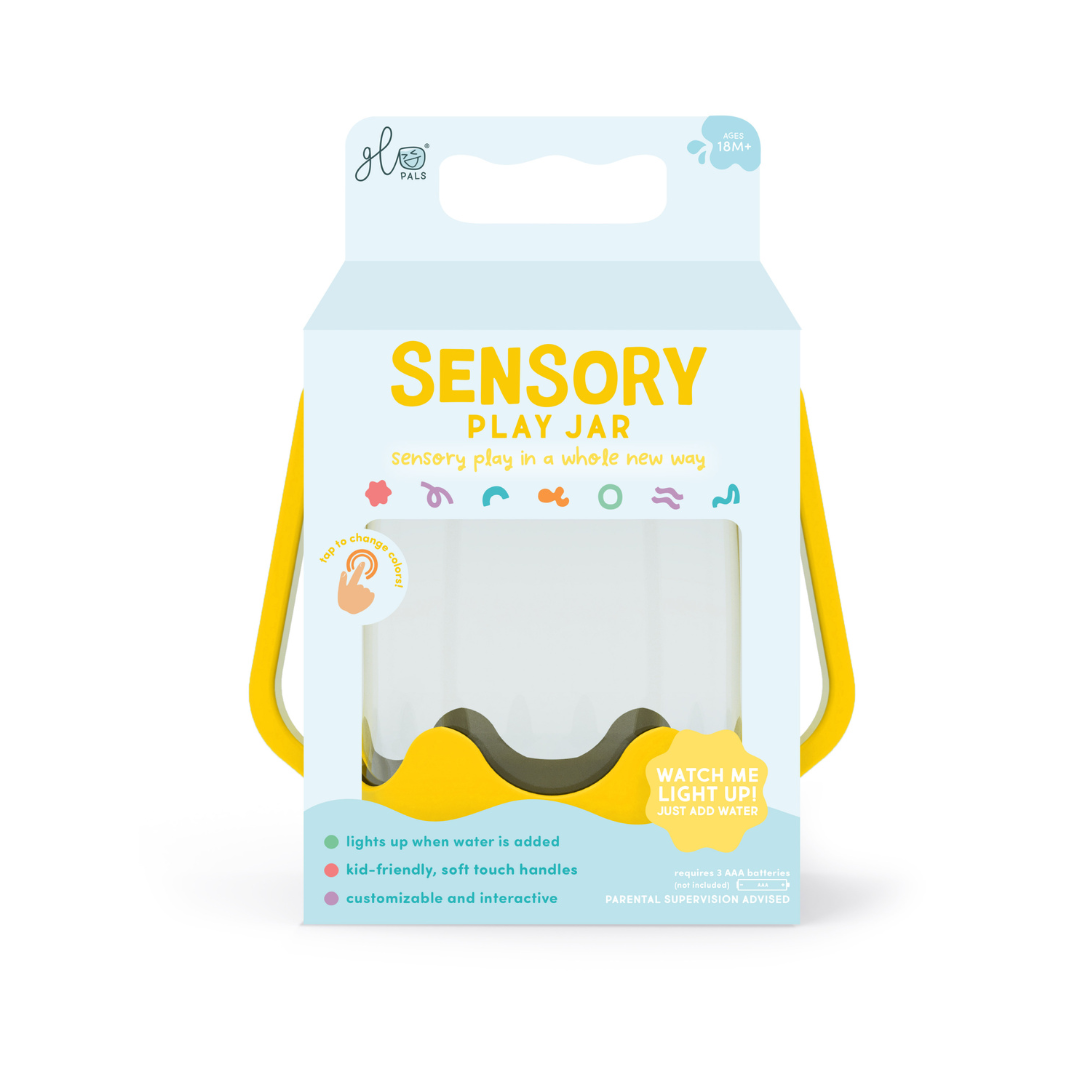 Jellystone Glo Pal Sensory Play Jar