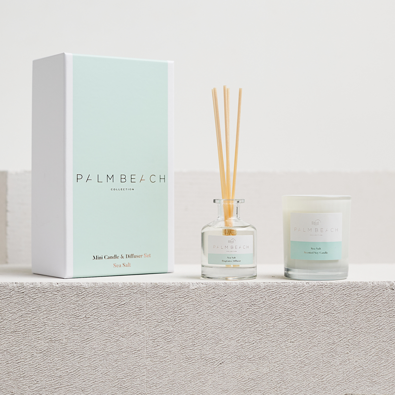 Palm Beach Collection Mini Candle & Diffuser Gift Pack