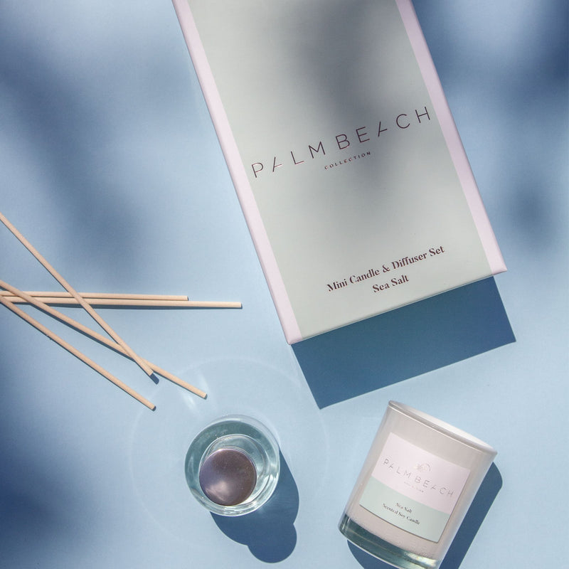 Palm Beach Collection Mini Candle & Diffuser Gift Pack