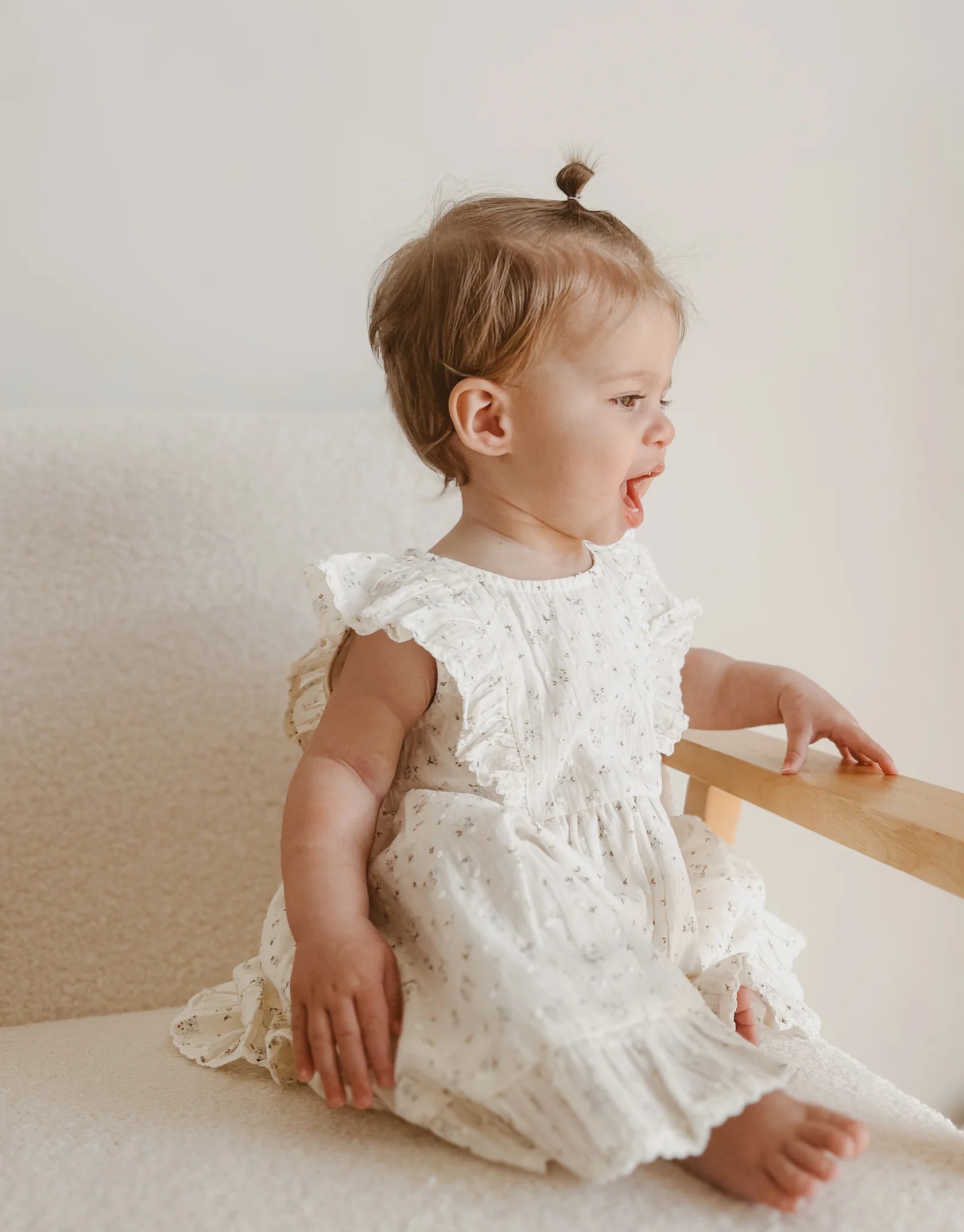 Aster & Oak - Sofia Floral Ruffle Dress