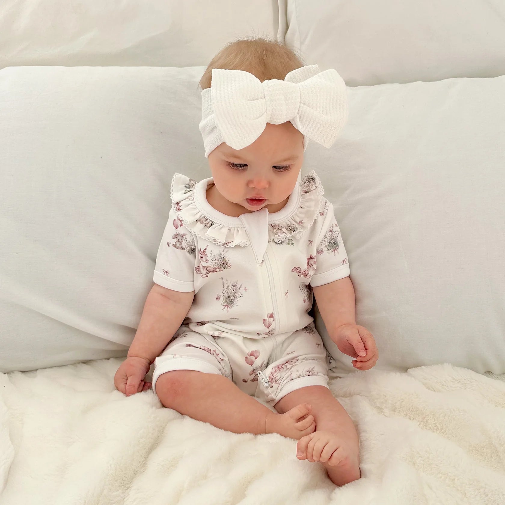 Aster & Oak Fairytale Zip Romper