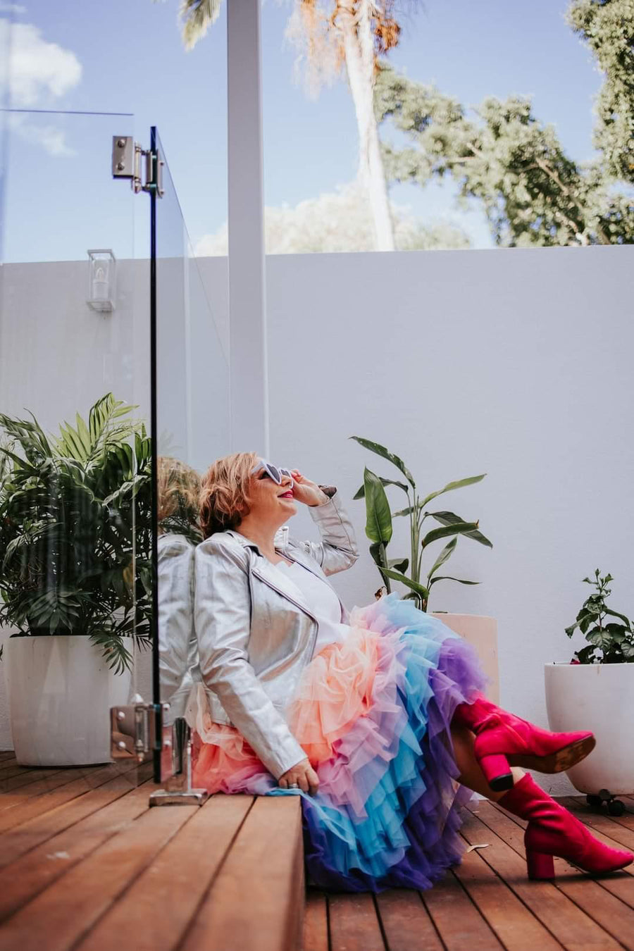 Confetti Rebels- Rainbow Connection Tulle Skirt