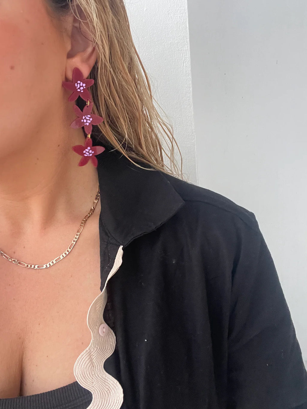 Emeldo Frans Trio Earrings