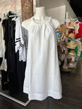 By Frankie- White Adjustable Halter Dress