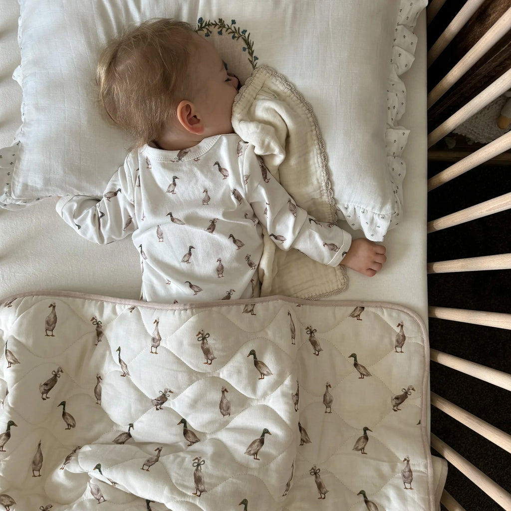 Fledge And Thread Long sleeve bodysuit - Duck