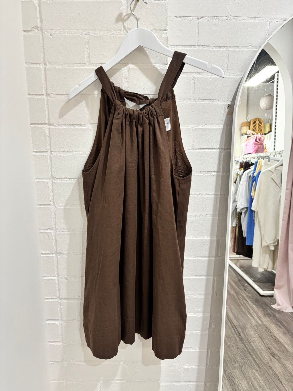 By Frankie Adjustable Halter Dress- Assorted