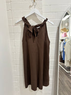 By Frankie Adjustable Halter Dress- Assorted