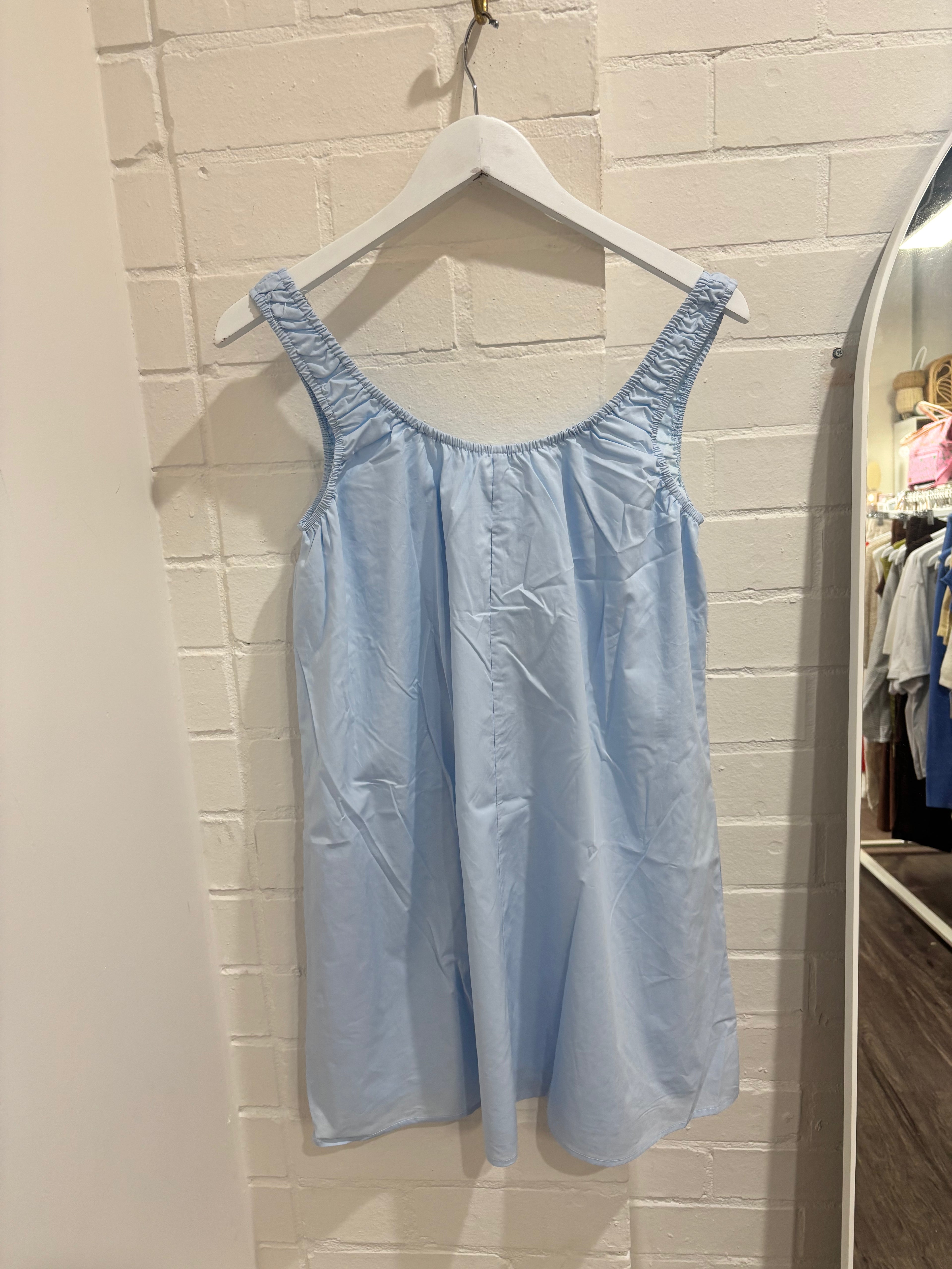 By Frankie Light Blue Mini Dress