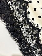 By Frankie Dot Midi Lace Skirt - Assorted